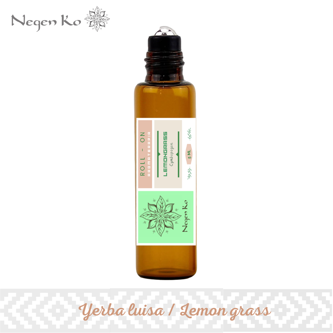 Roll on - YERBA LUISA / LEMONGRASS - Aromaterapia CONCENTRADA